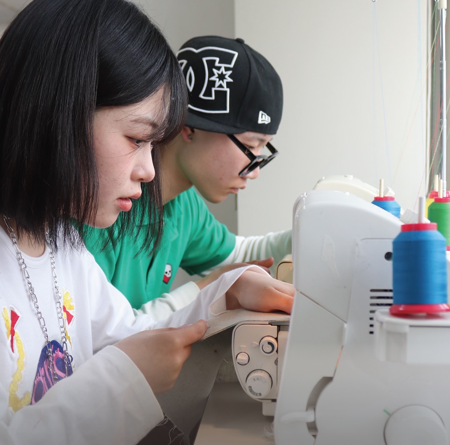 新入生のミシン講習を開催