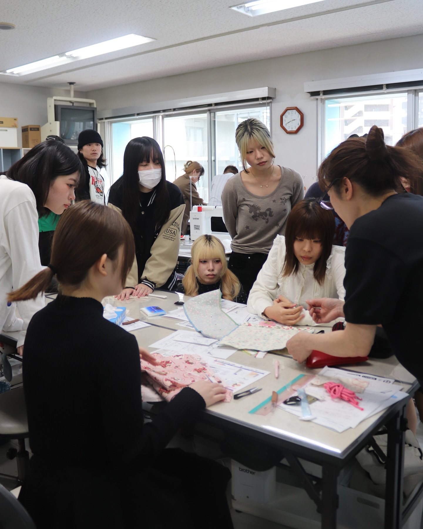 新入生のミシン講習を開催