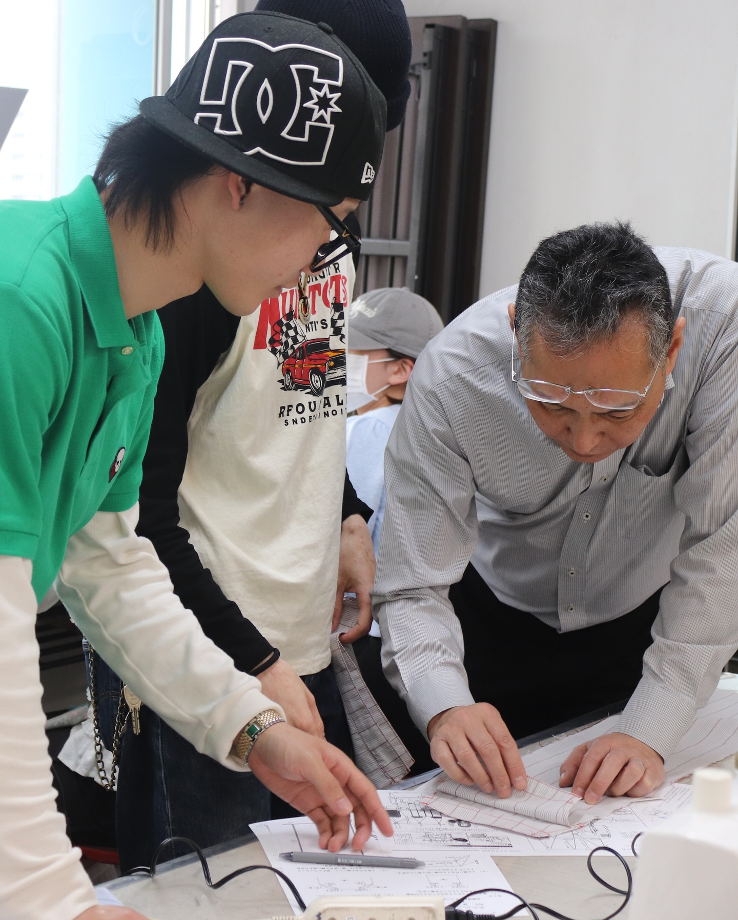 新入生のミシン講習を開催