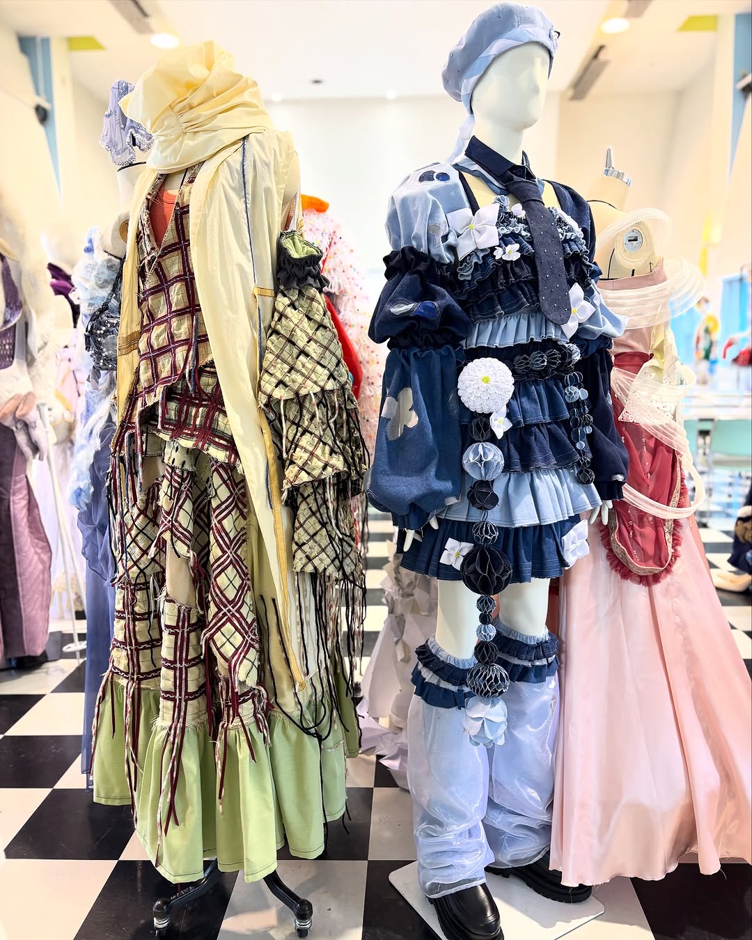 ファッションホールが展示会場へ!