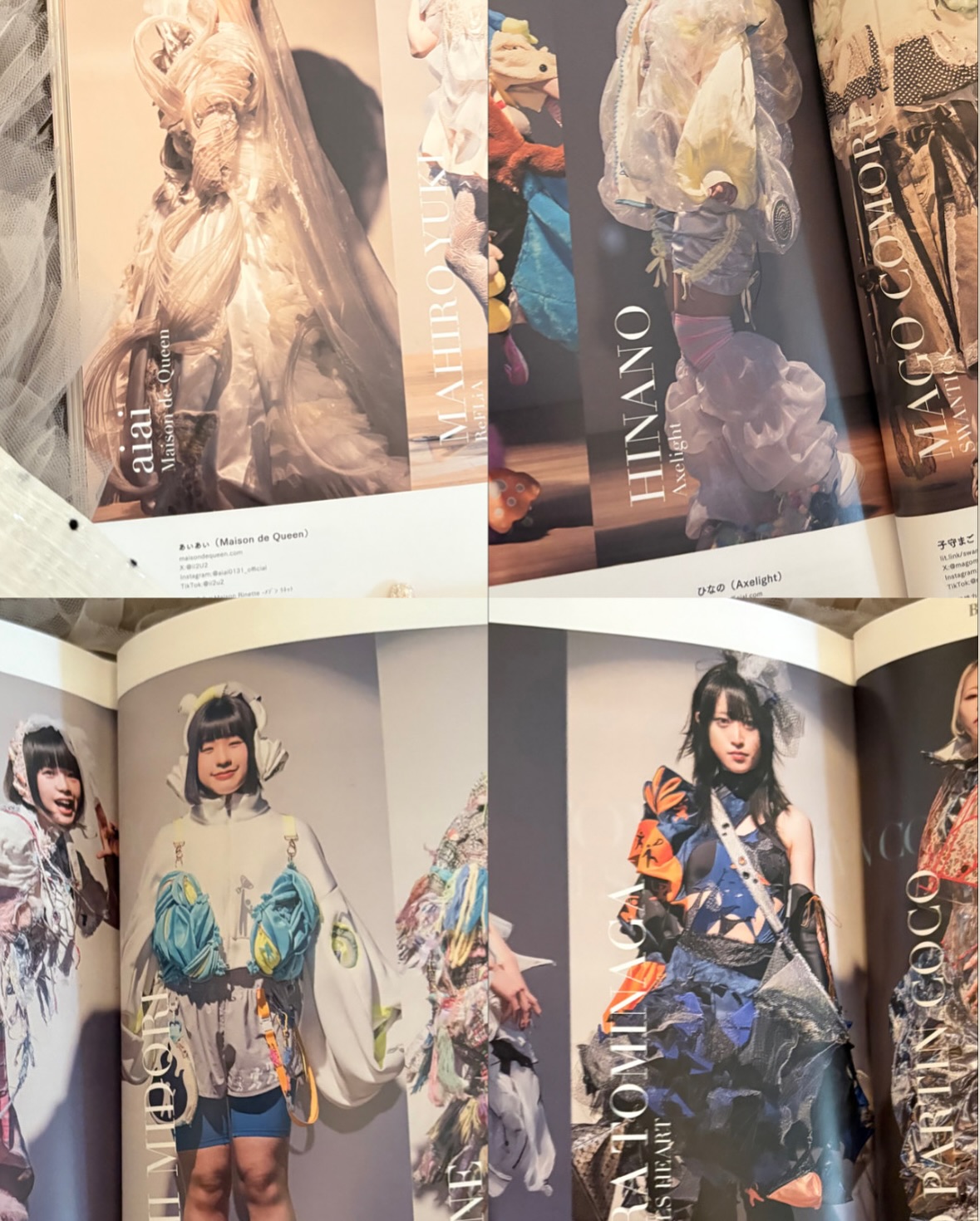 アイドル雑誌「IDOL FILE」に学生作品が掲載