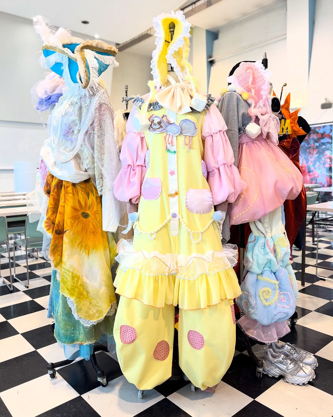 ファッションホールが展示会場へ!