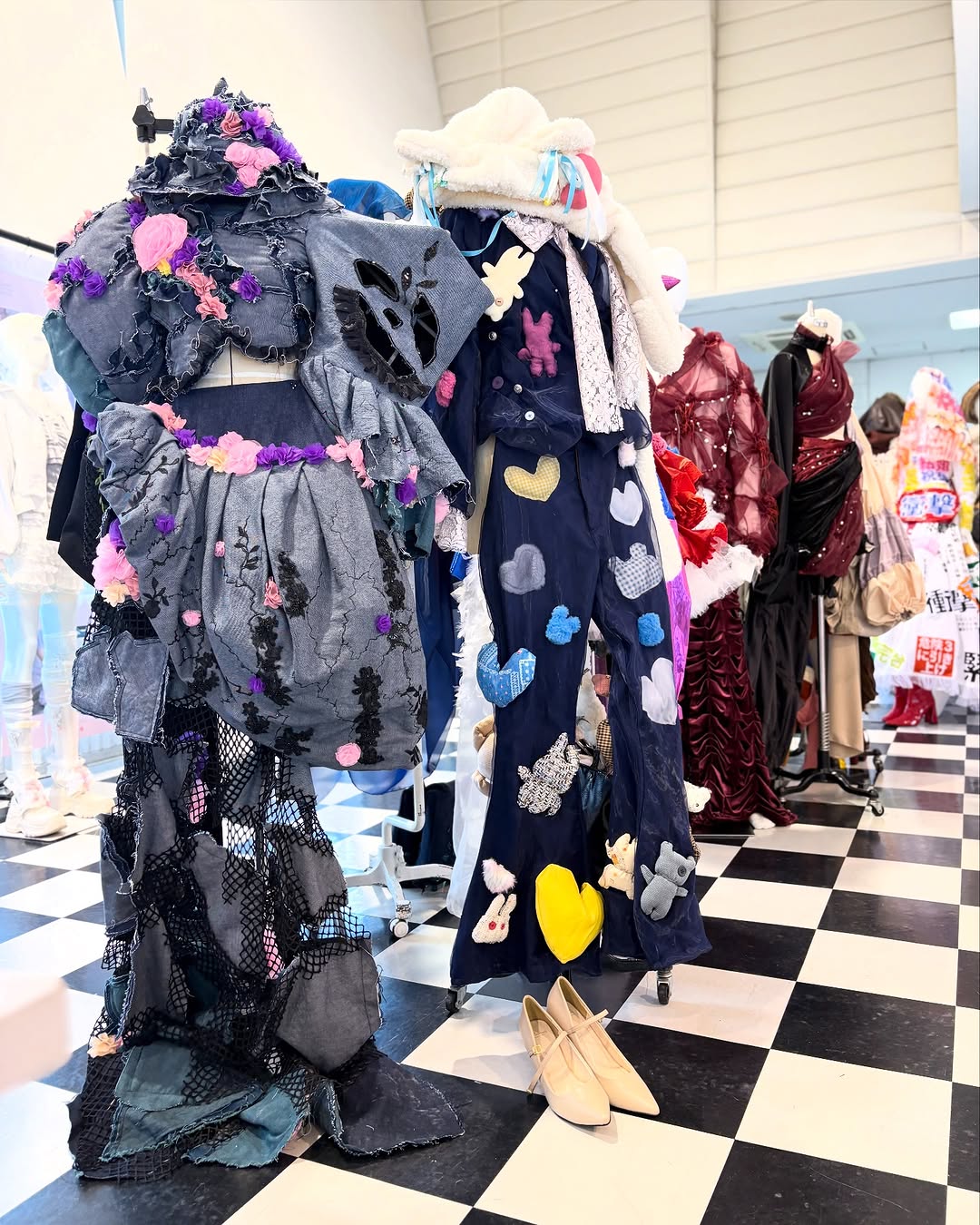 ファッションホールが展示会場へ!