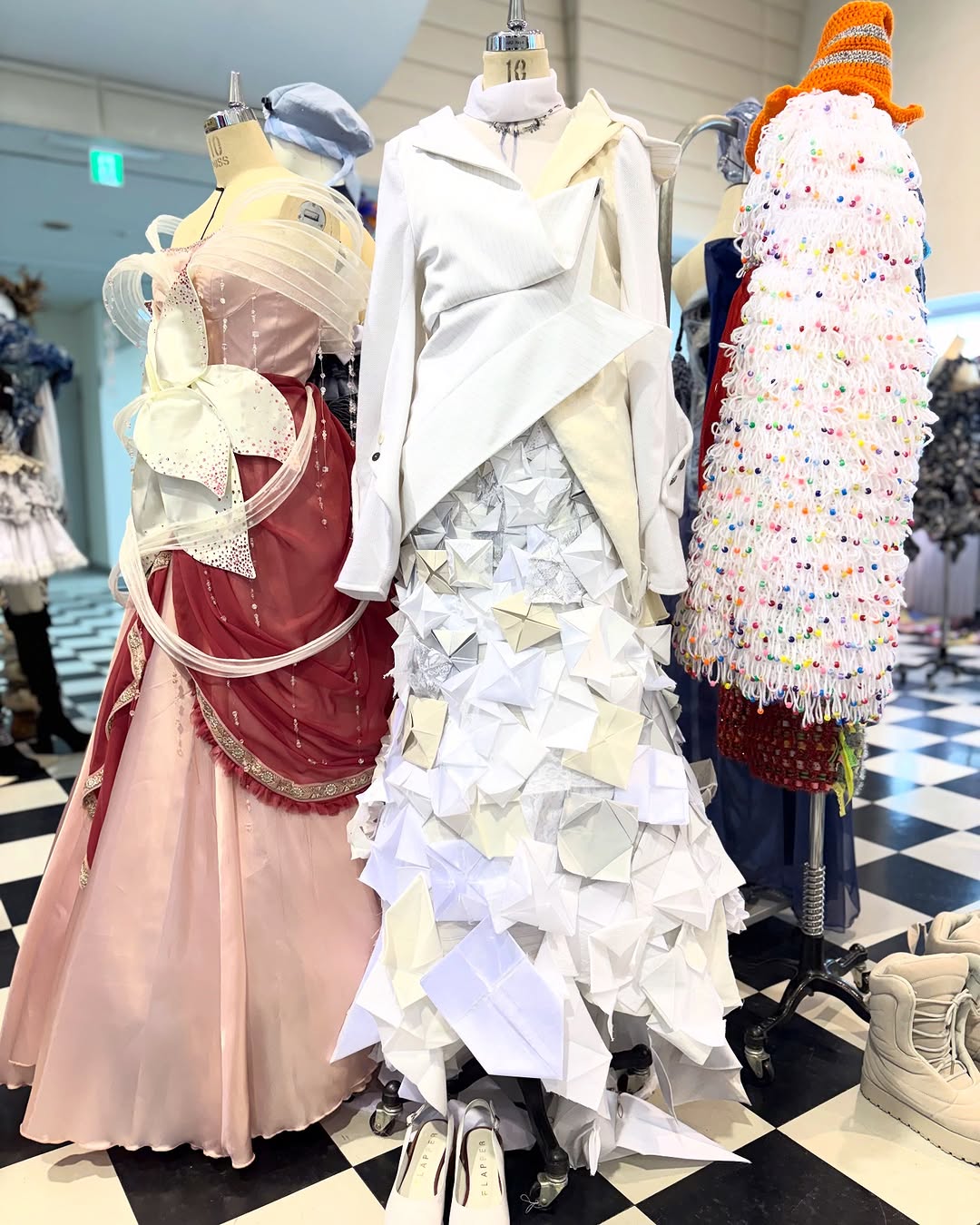 ファッションホールが展示会場へ!