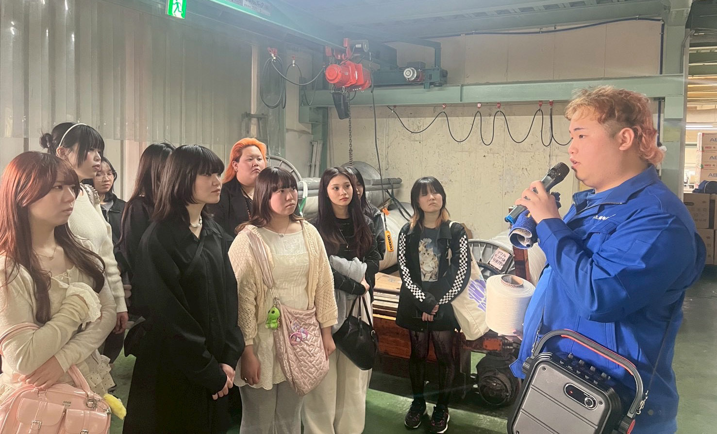 「阪上織布株式会社」へ工場見学！