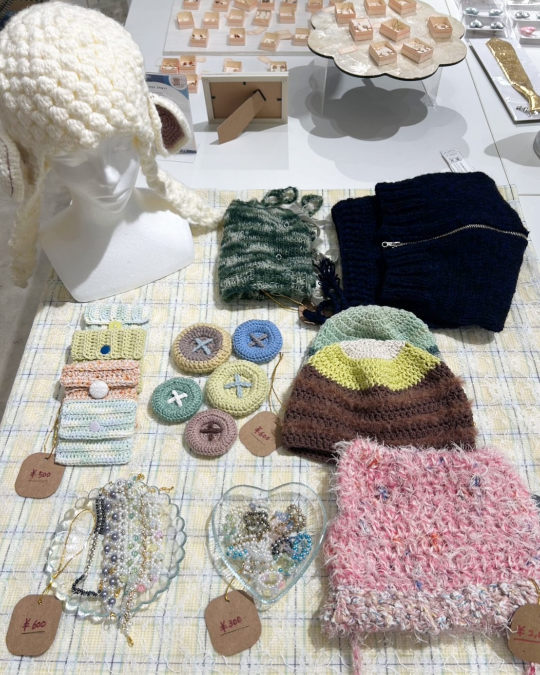 在校生ブランド「tsumiknit」が大阪・心斎橋でPOP UP!