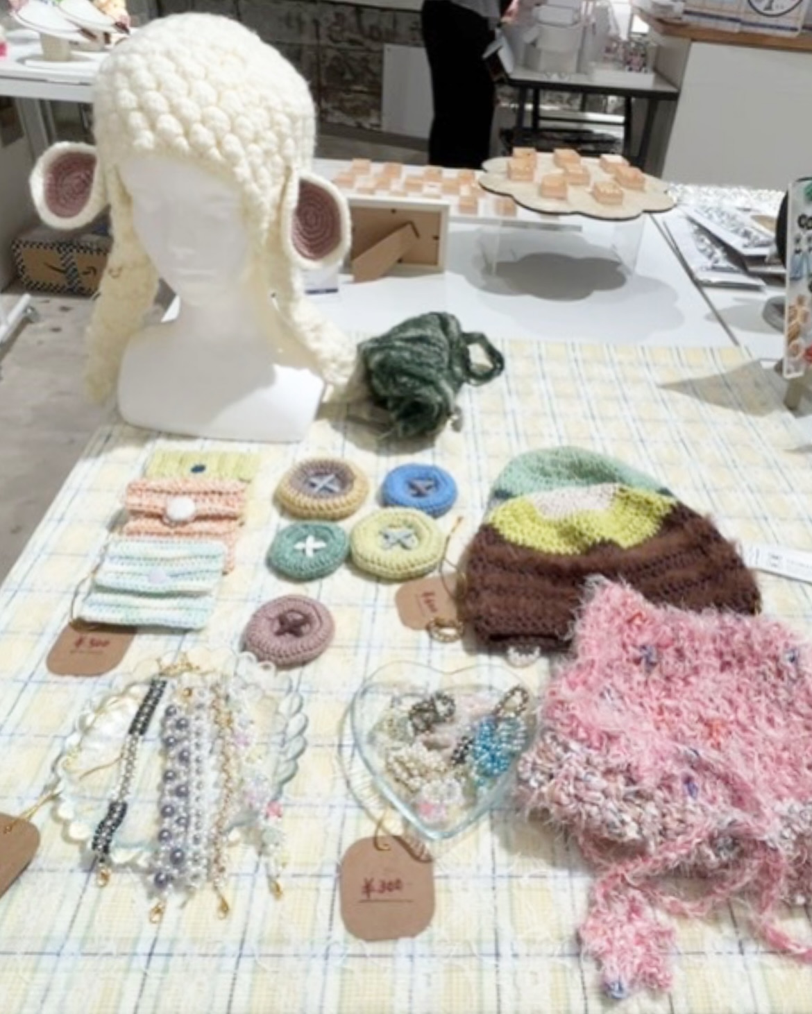 在校生ブランド「tsumiknit」が大阪・心斎橋でPOP UP!